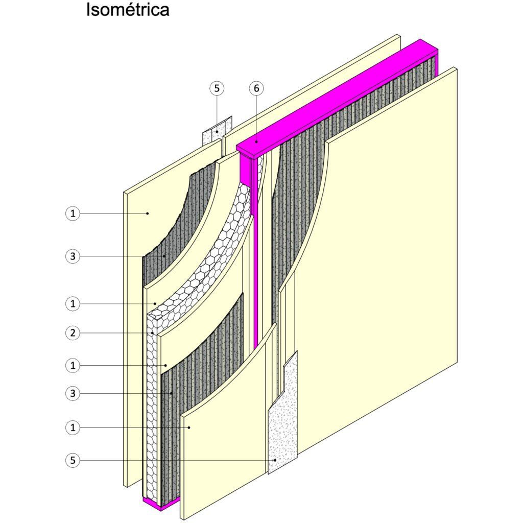 I120-SCV24 Tabique Interior Volcopanel PE 1967386