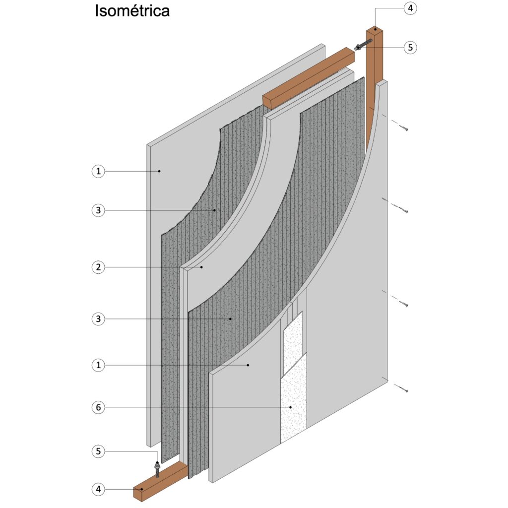 I120-SCV6 Tabique Interior Duplex Laminado 837854