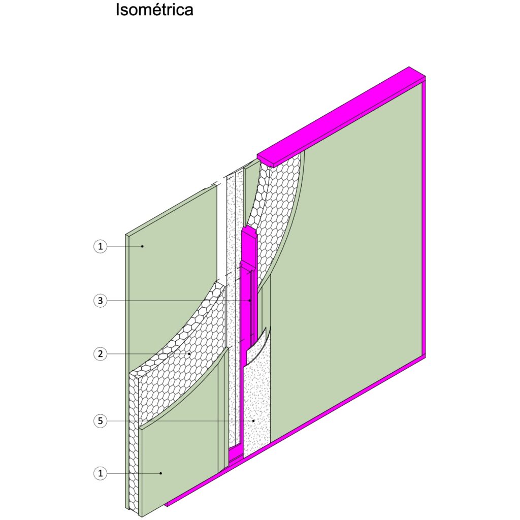 I30-SCV32 Tabique Interior Volcopanel PE 1374173