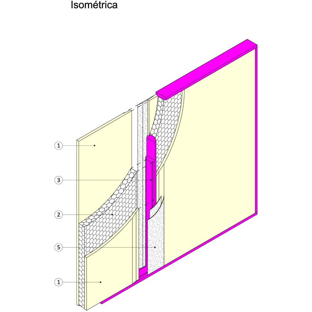 I30-SCV33 Tabique Interior Volcopanel PE 1374172