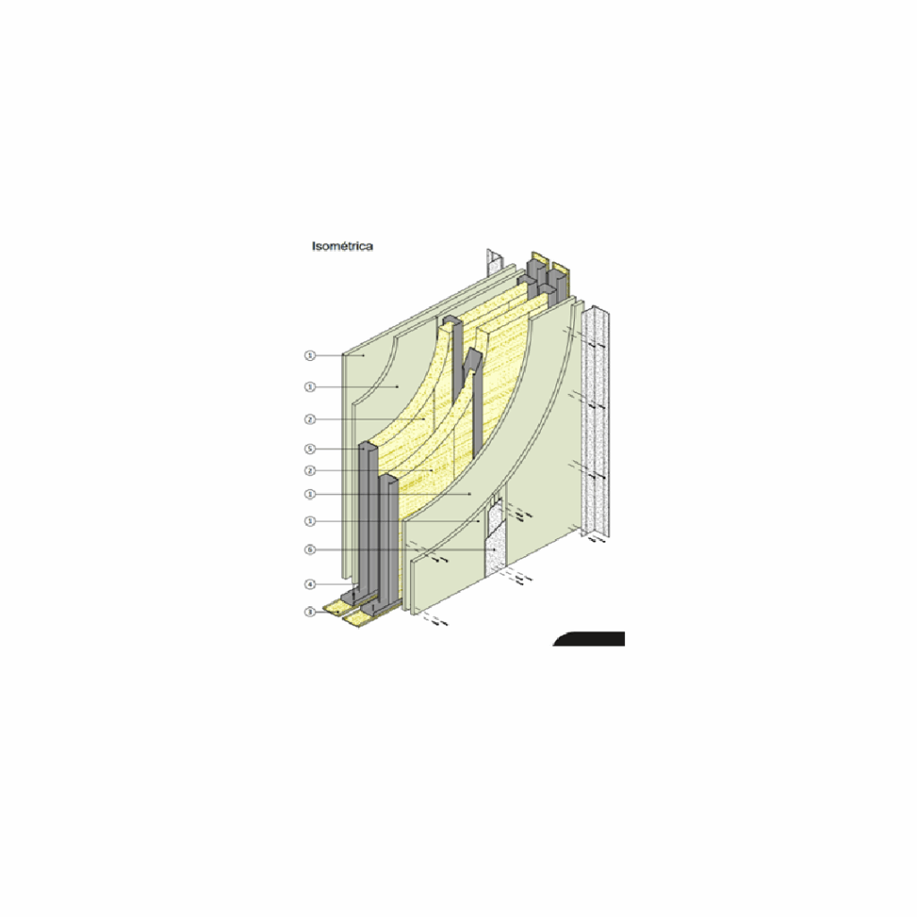 IN120-SCV22 Tabique Interior Acústico 2062651