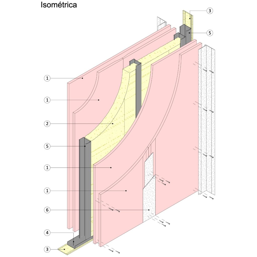 IN120-SCV8 Tabique Interior 1968036