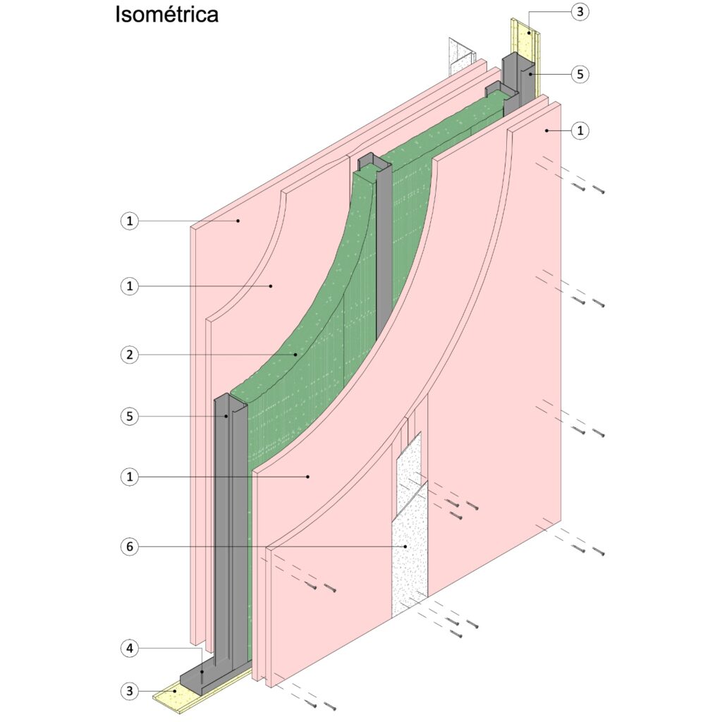 IN120-SCV9 Tabique Interior 1002298