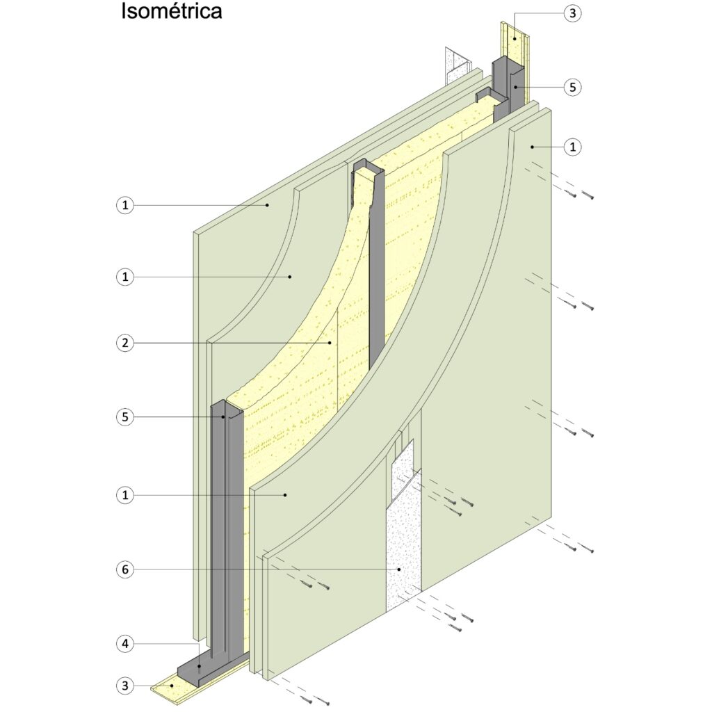 IN150-SCV3 Tabique Interior 1353861