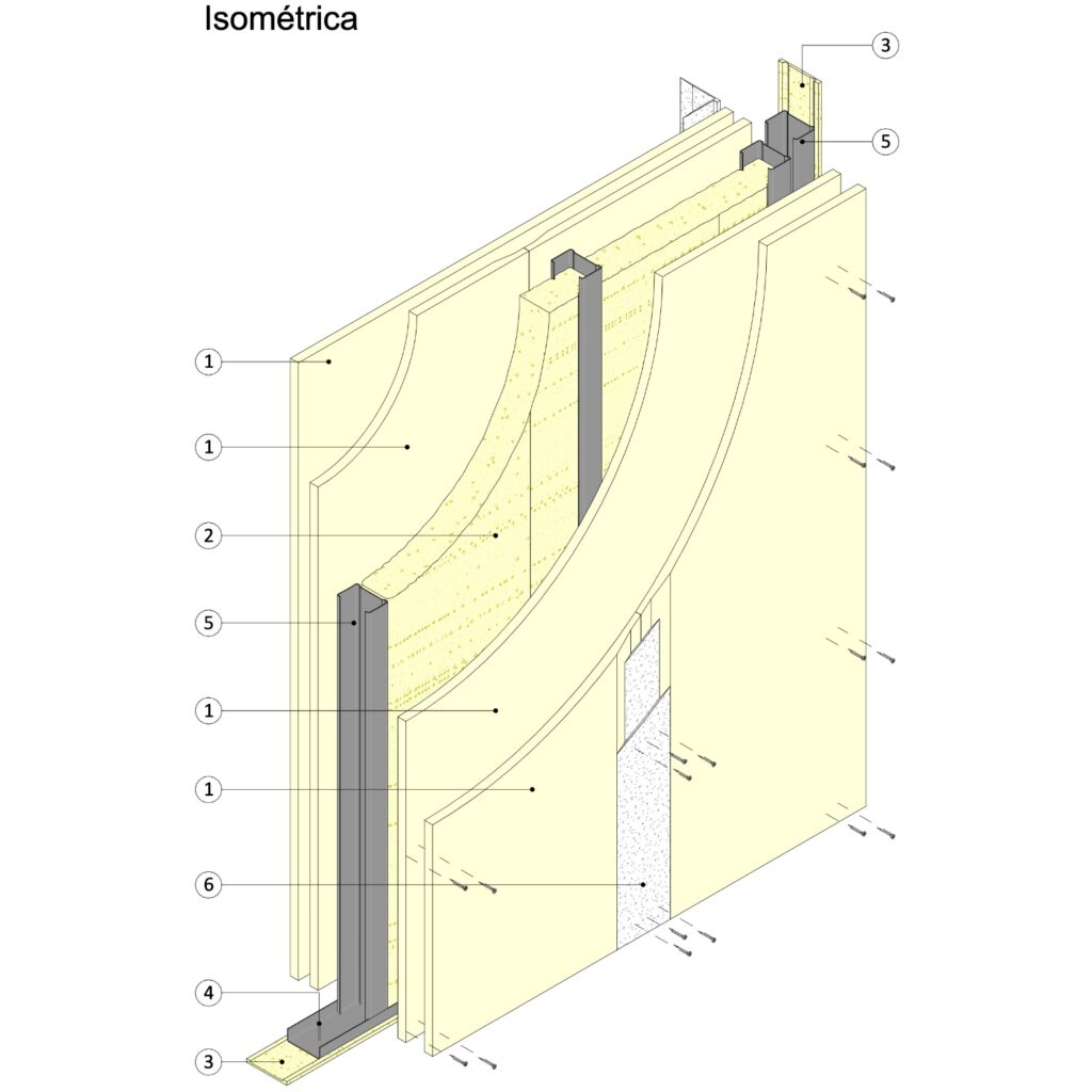 IN180-SCV6 Tabique Interior 1968378