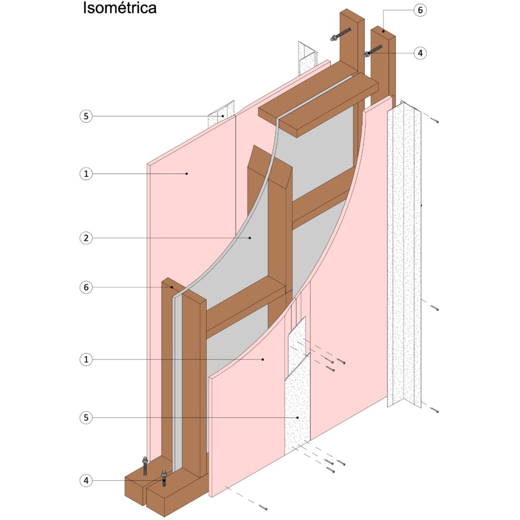 IN60-SCV16 Tabique Interior Estructural 246019