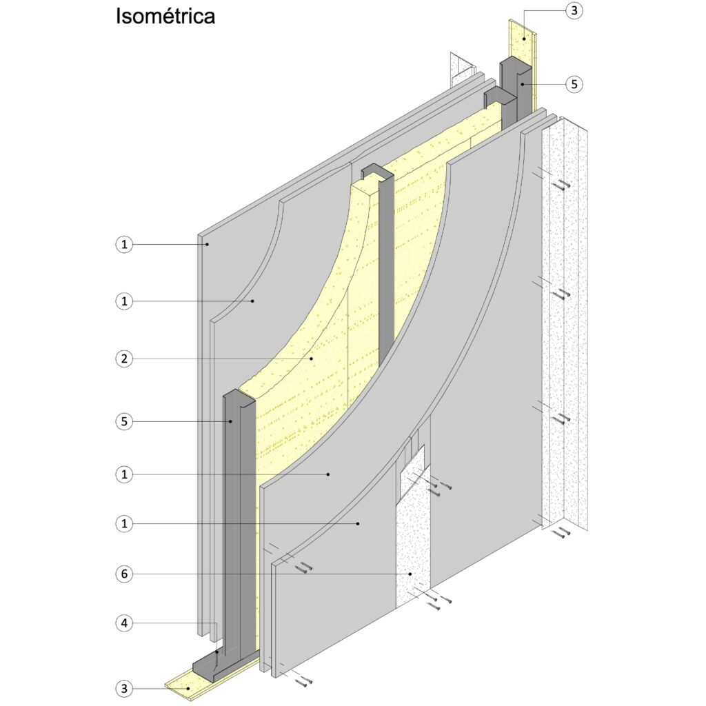 IN60-SCV43 Tabique Interior 1968382