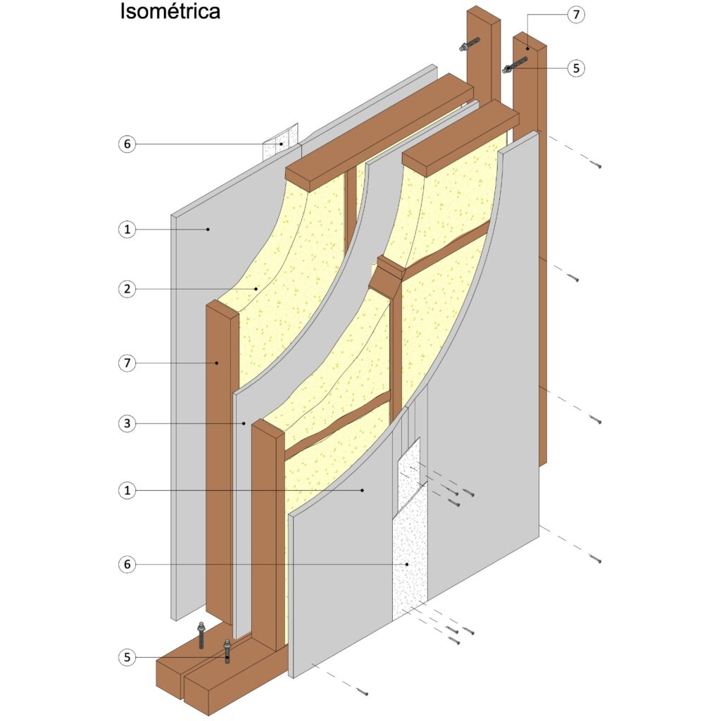 IN60-SCV8 Tabique Interior Estructural 510851
