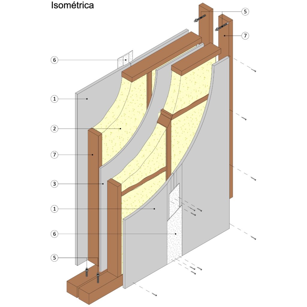 IN90-SCV9 Tabique Interior Estructural 1002070