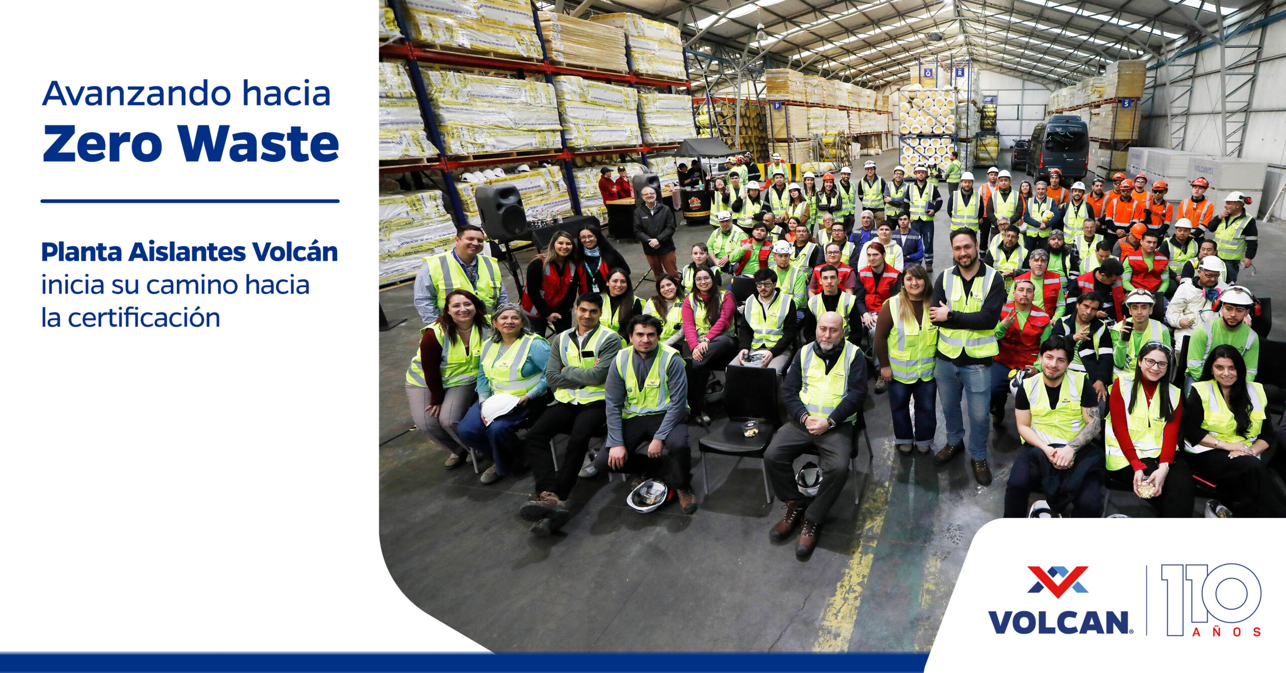 Lanzamiento Zero Waste Planta Aislantes Volcán