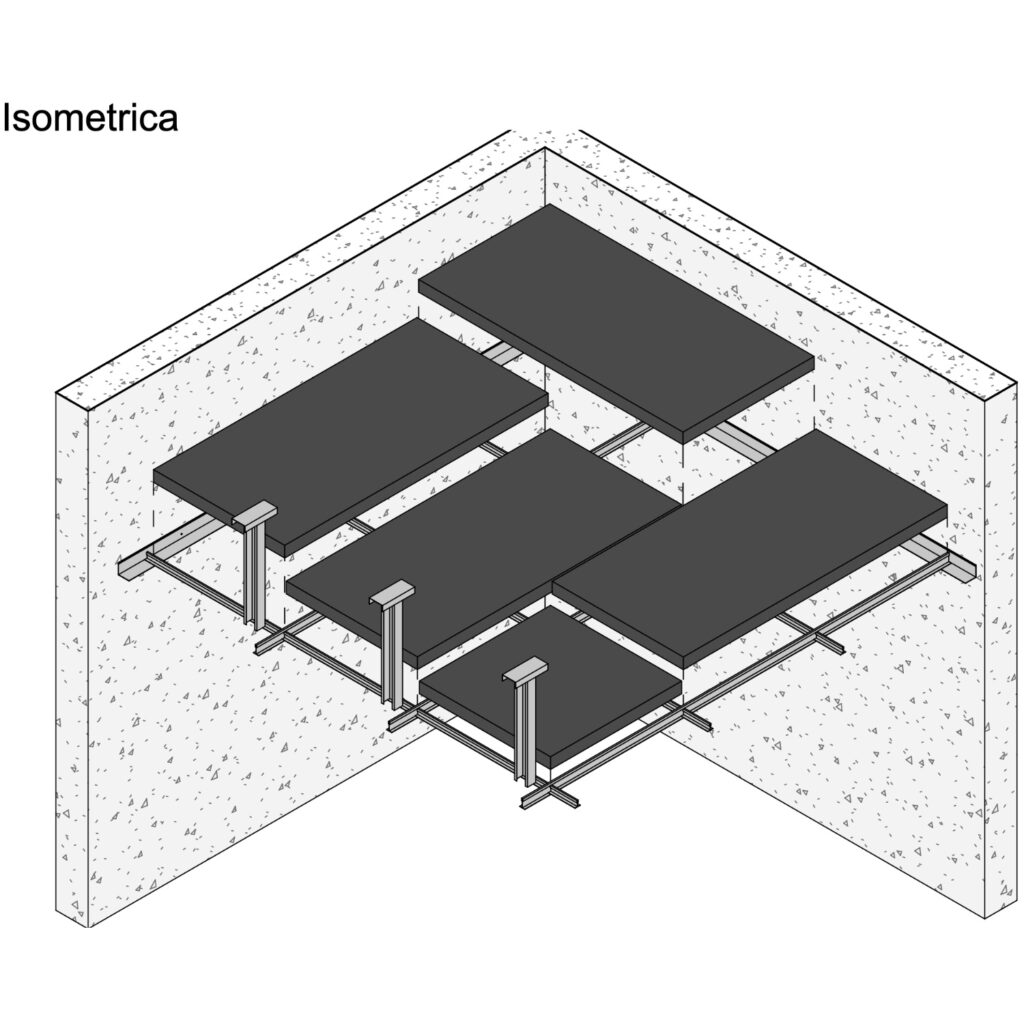 AC-SCV3 SONOGLASS® Cielo Modular Acústico