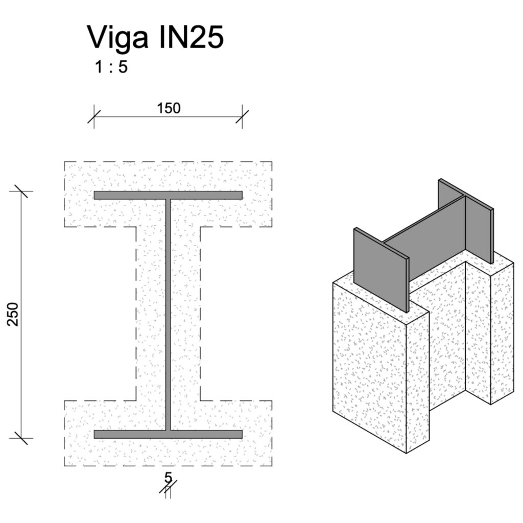 FE-SCV1 IGNIVER® Viga / Pilar Protección Estructuras Metálicas