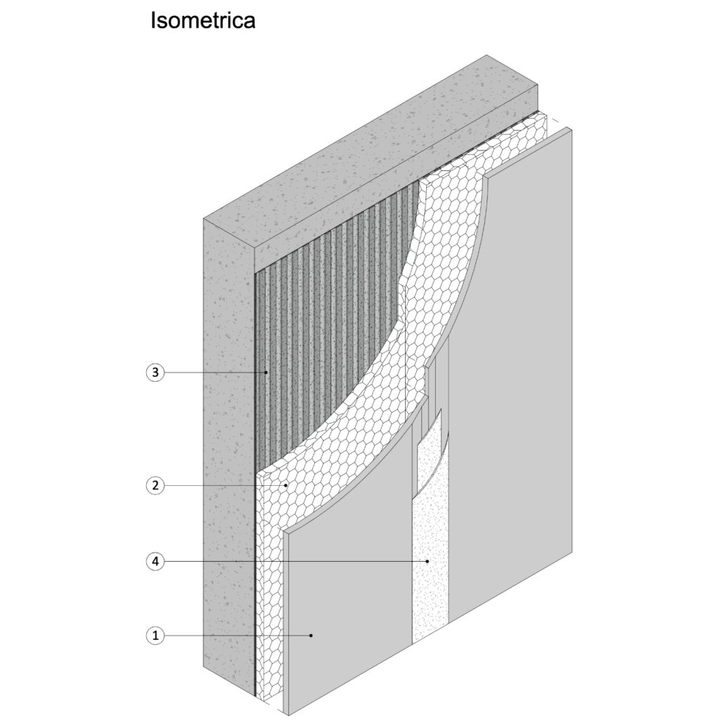 TE-SCV2 VOLCAPOL® Muro H.A. Sobre Hormigón Armado