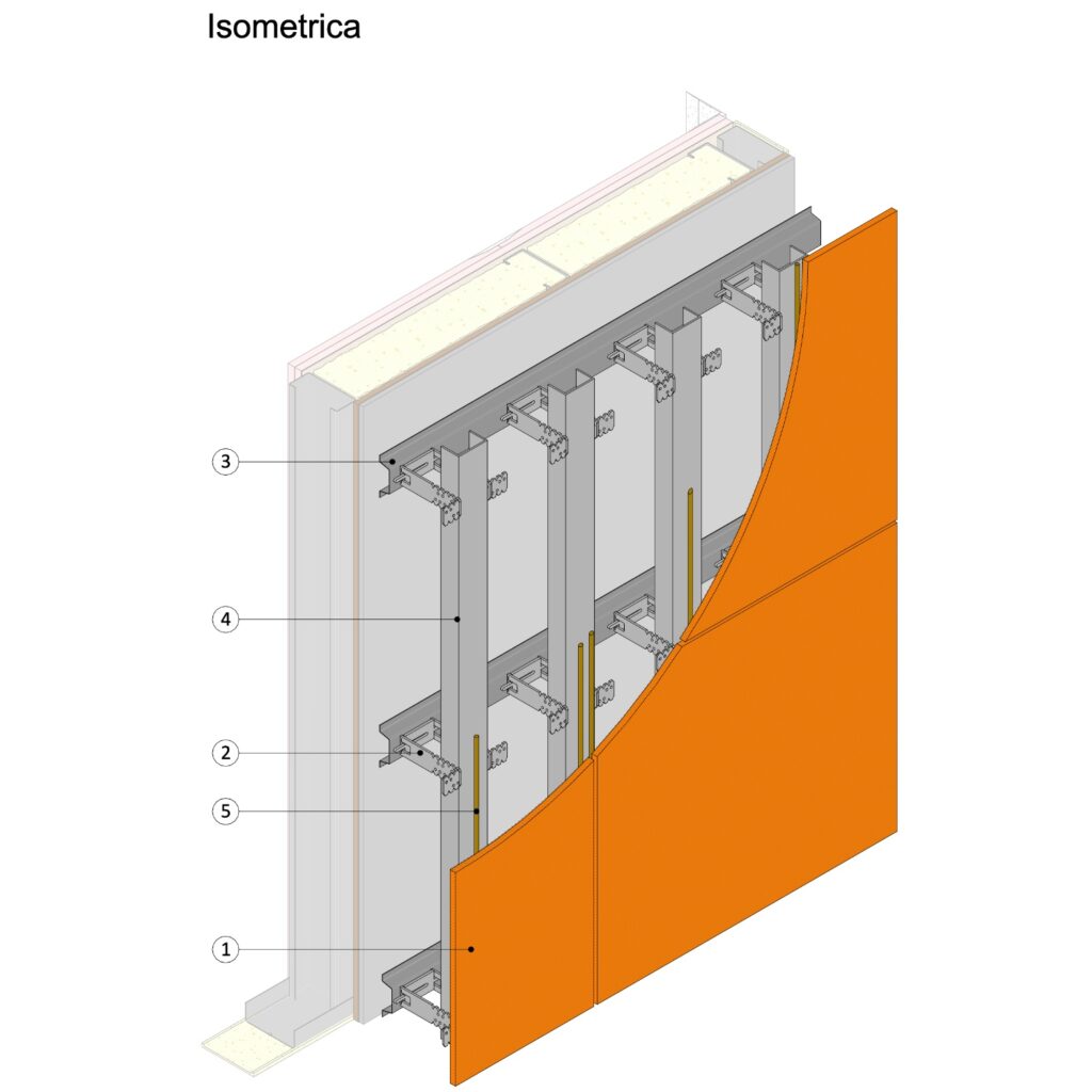 TE-SCV3 DURAFRONT® Revestimiento Sobre tabiquería
